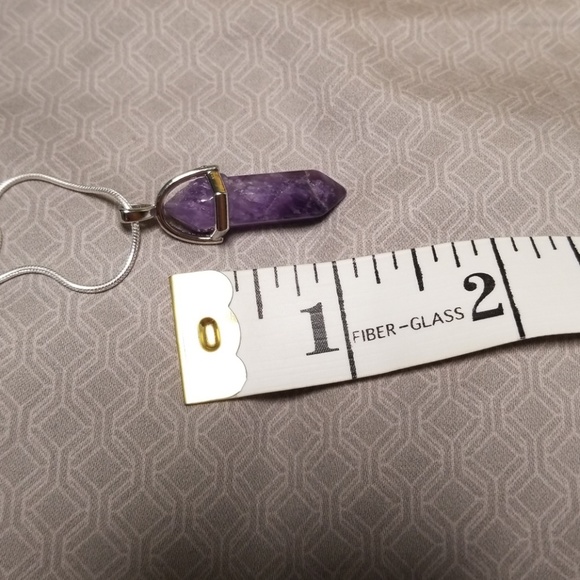 3 for $20💎Amethyst pendant necklace - Picture 4 of 8